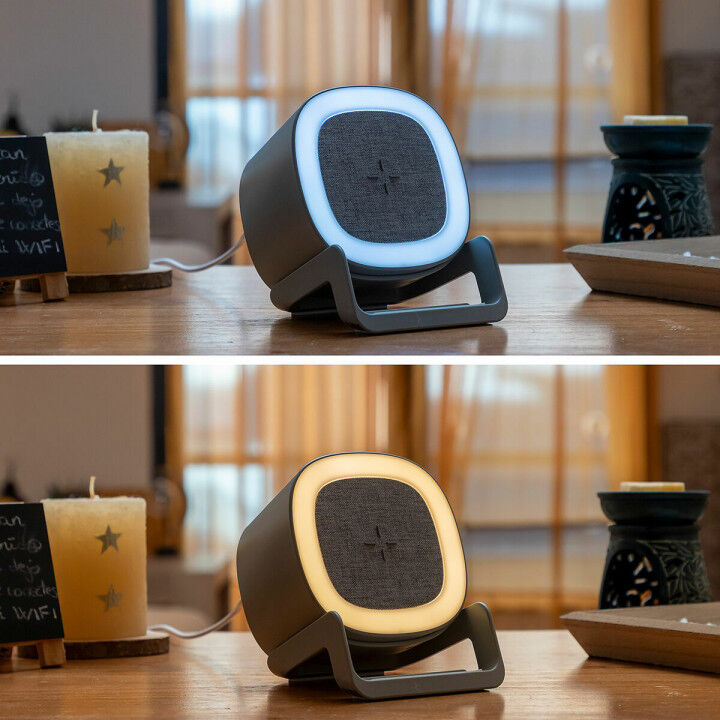 Draadloze luidspreker-oplader met LED Souwis InnovaGoods
