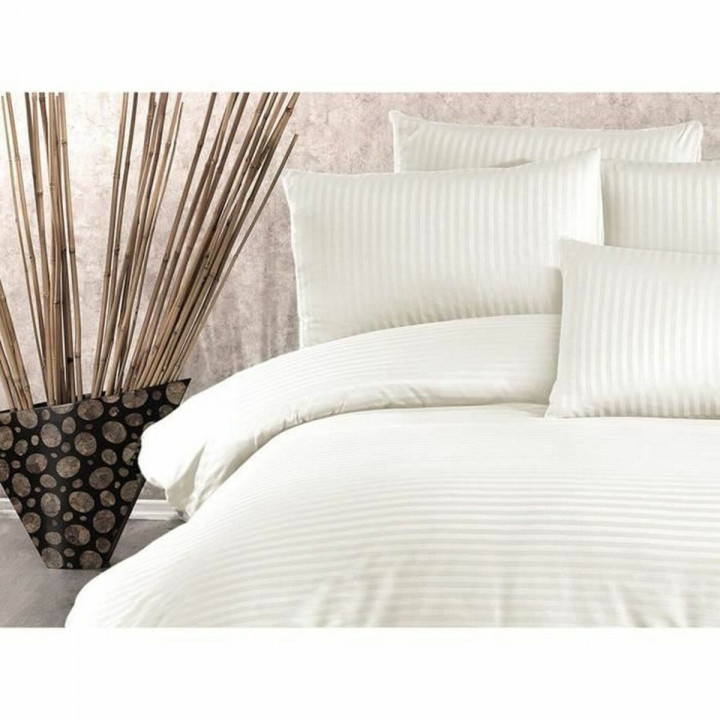 Duvet cover set Cream Super king 3 Pieces