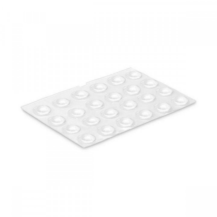 Butée Inofix 8 x 2,2 mm Protecteur de collision 25 Unités Transparent PVC