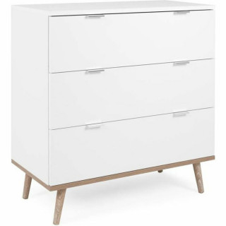 Cassettiera Scandinavian Bianco 79,8 x 40 x 86,5 cm