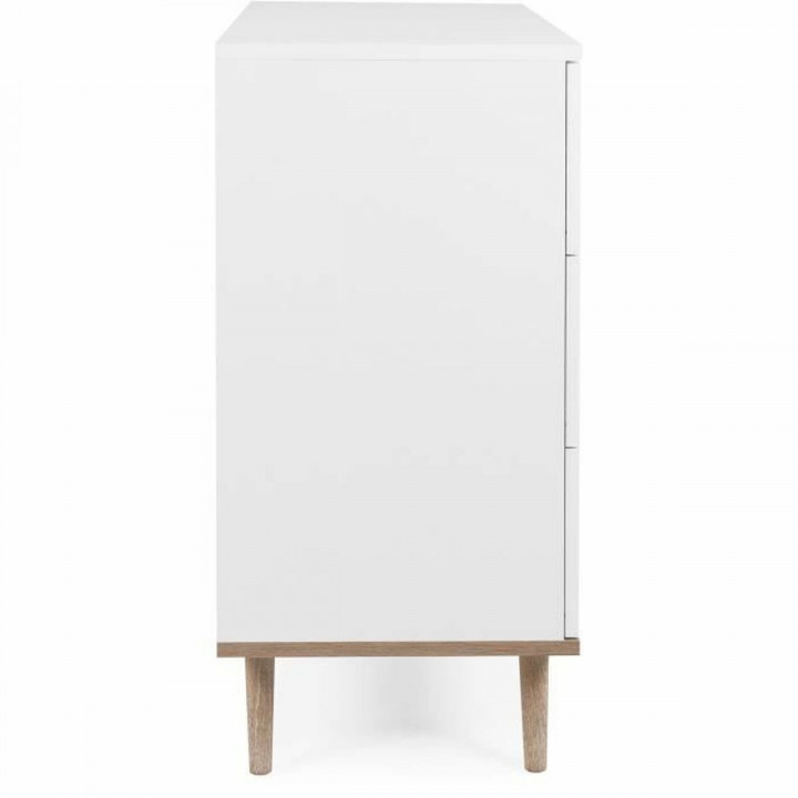 Schubladenschrank Scandinavian Weiß 79,8 x 40 x 86,5 cm