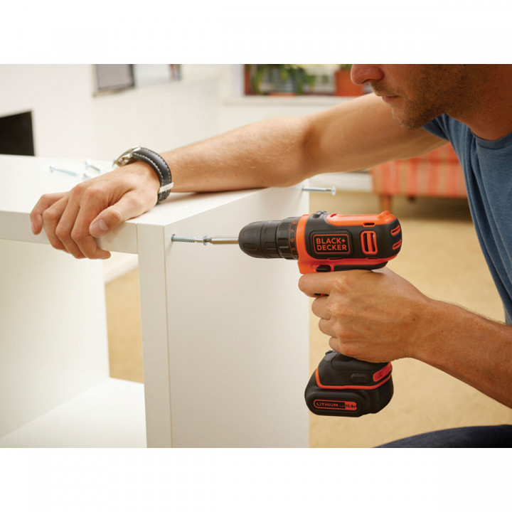 Electric screwdriver Black & Decker BDCDD12KB-QW