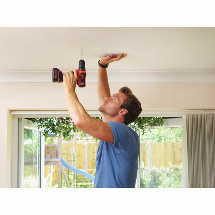 Electric screwdriver Black & Decker BDCDD12KB-QW