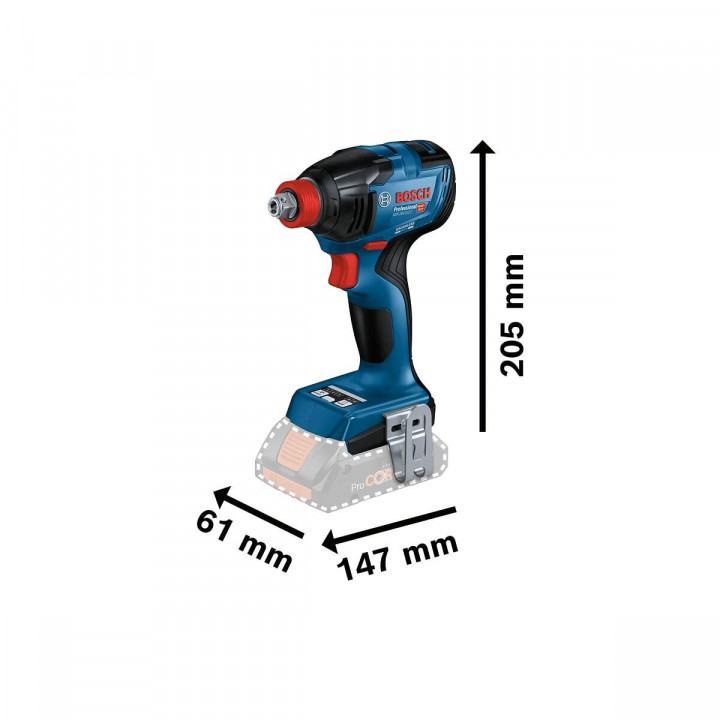 Atornillador eléctrico BOSCH GDX 18V-210 C Professional 210 Nm