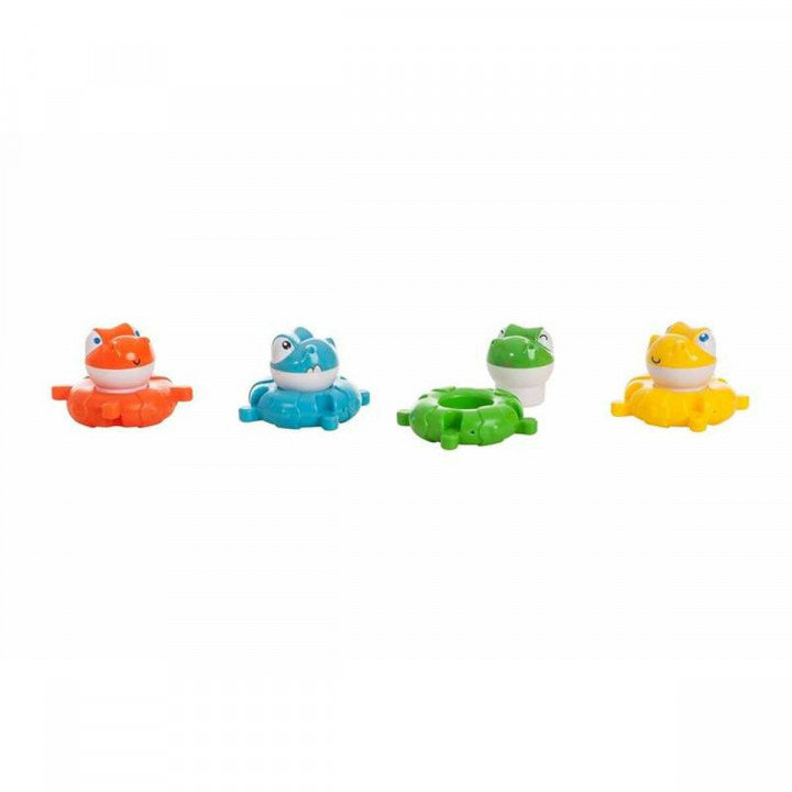 Set badspeeltjes Multicolour 4 Onderdelen Dinosaurussen