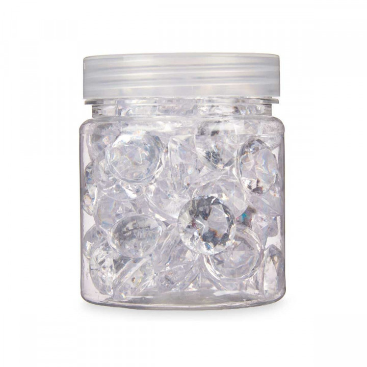 Pietre Decorative Gift Decor Trasparente 150 g Diamante (16 Unità)