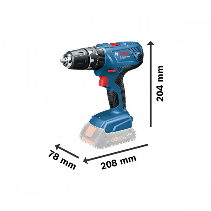 Cacciavite elettrico BOSCH GSB 18V-21 PROFESSIONAL