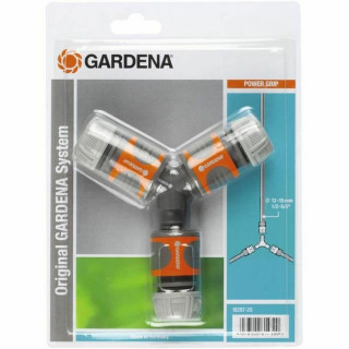 Conector de manguera Gardena 18287-20 Ø 15 mm 1/2" Triple Sistema de riego