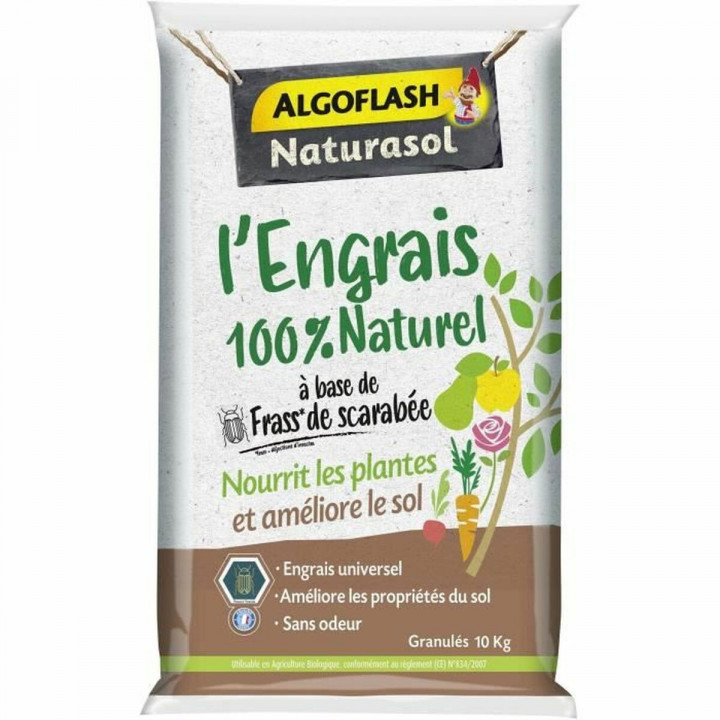 Kunstmest voor planten Algoflash Naturasol 10 kg