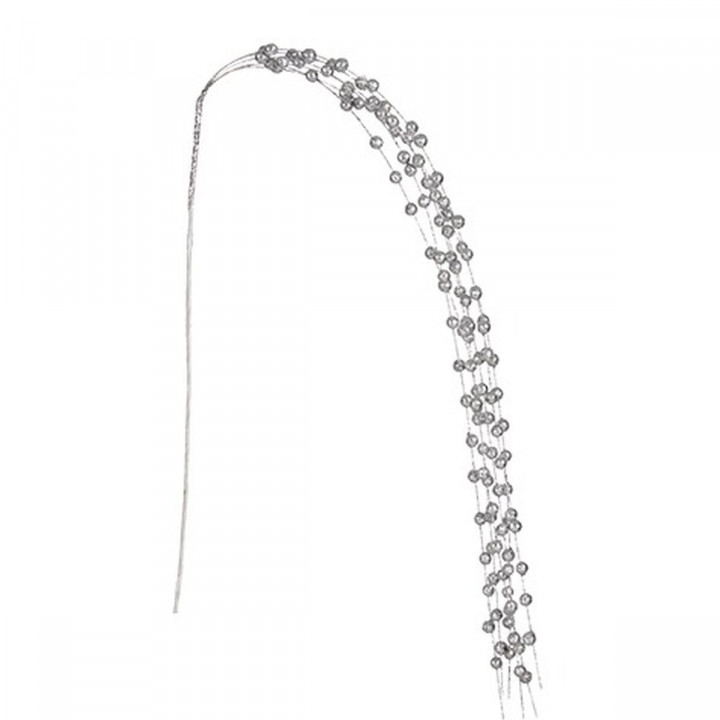 Branch Krist+ Silver Balls 140 cm (12 Units)