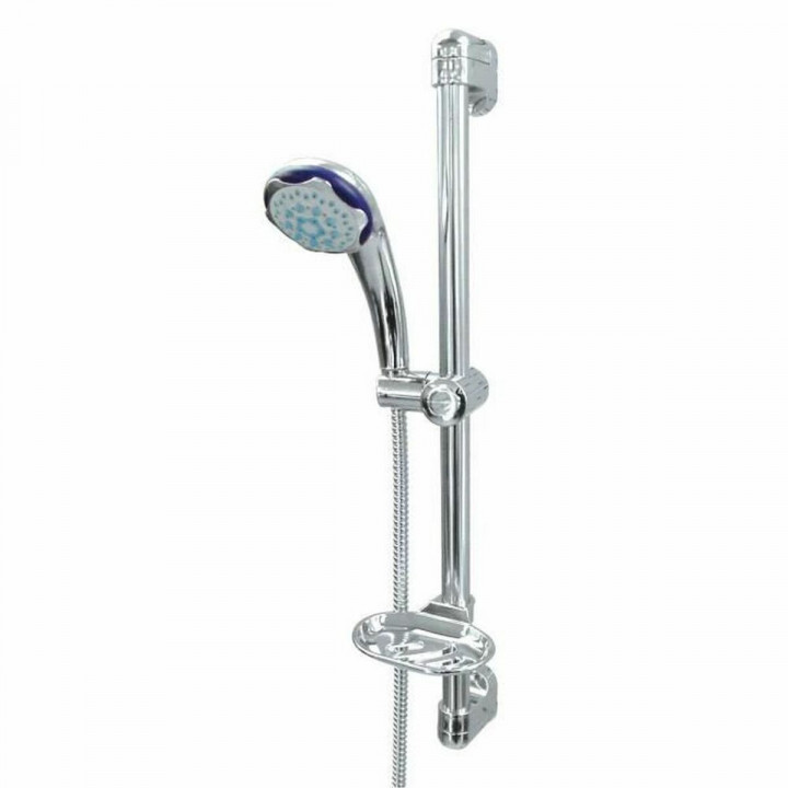 Columna de Ducha Rousseau Gris Chrome Metal