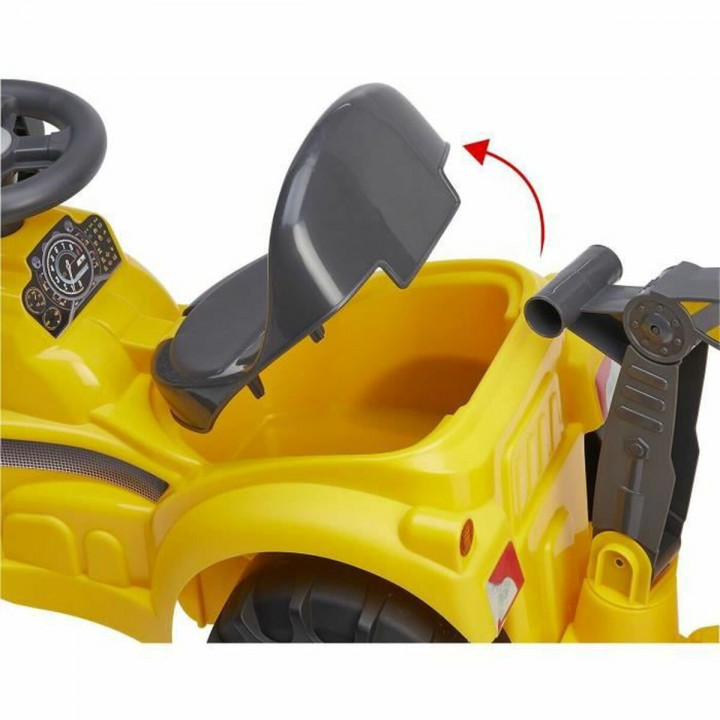 Cavalcabili Ecoiffier Carrier Giallo Trattore