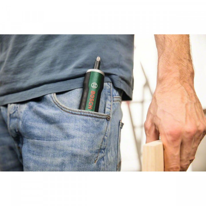 Elektrischer Schraubendreher BOSCH PushDrive 3,6 V