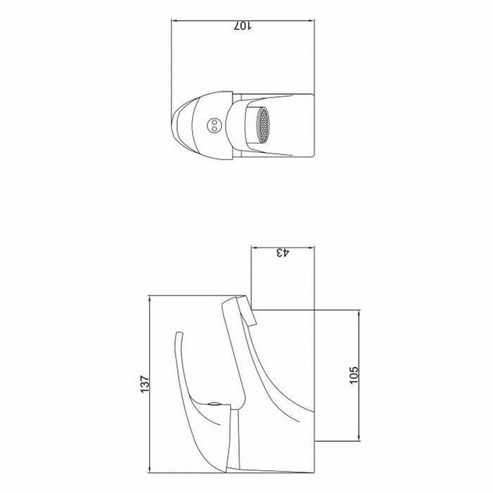 Rubinetto Monocomando Rousseau Metallo Acciaio inossidabile Ottone