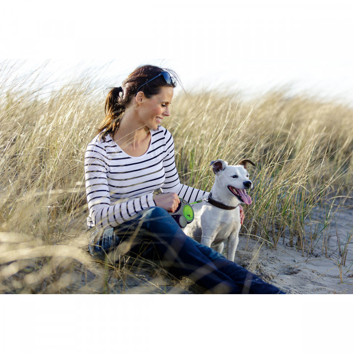 Hondenriem Flexi Flexi 5 m Oranje S