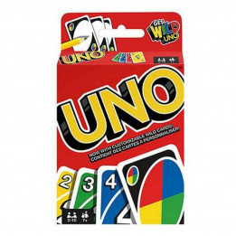 Jeu de société Uno Mattel UNO Cartas
