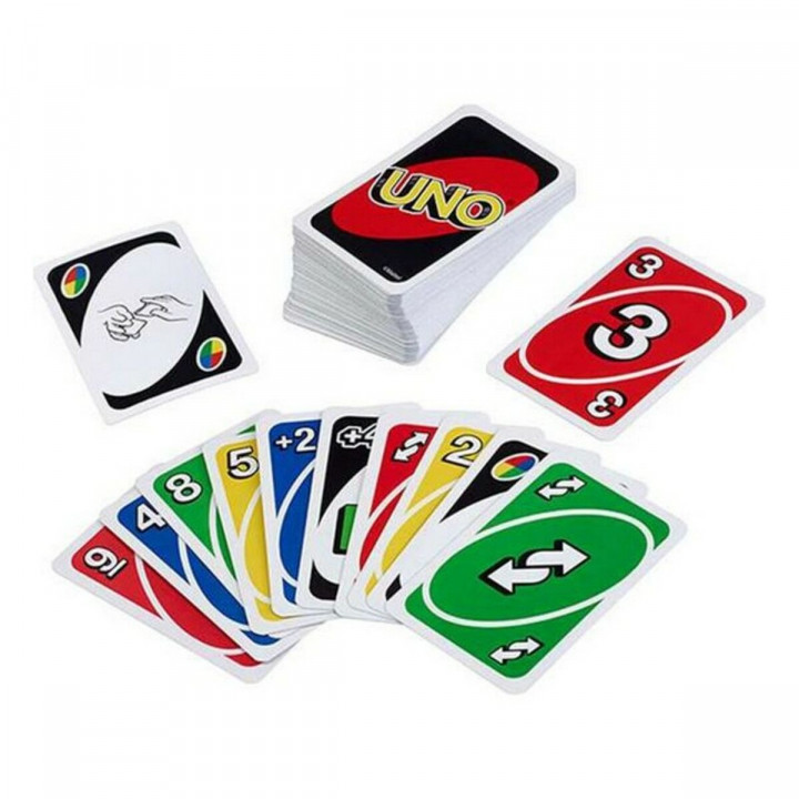 Jeu de société Uno Mattel UNO Cartas