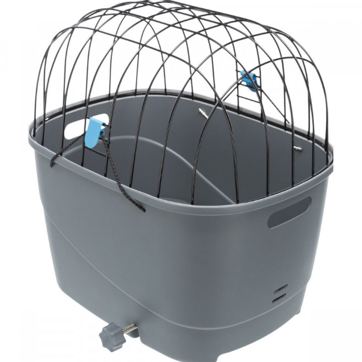 Bolsa de transporte Trixie 13115 Gris Metal Plástico 36 x 47 x 46 cm Bicicleta