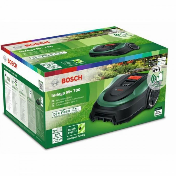 Rasaerba robotizzato BOSCH Indo M+ 700 30-50 mm 700 m 19 cm