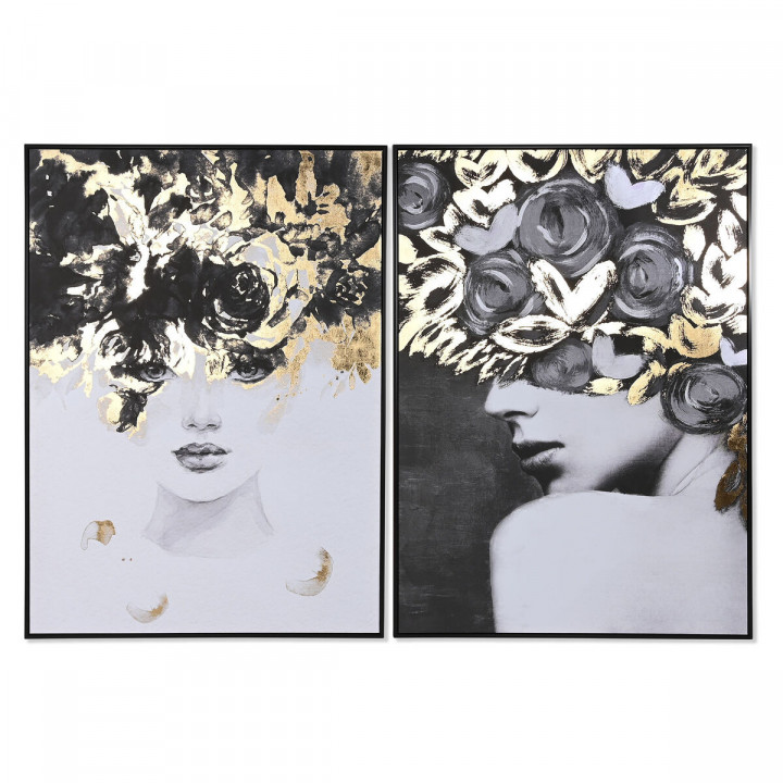 Canvas Home ESPRIT polystyrene Canvas 103 x 4,5 x 143 cm