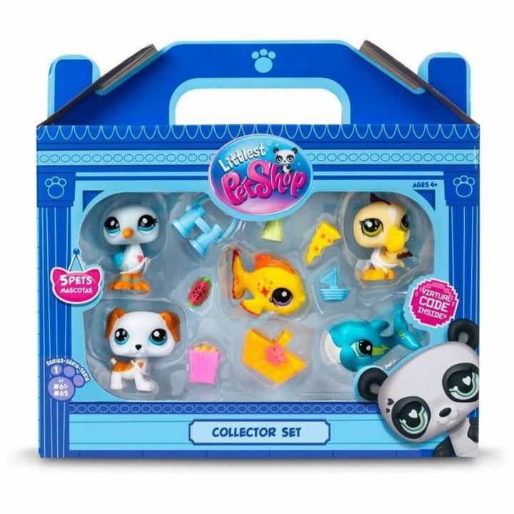Figurines d'animaux Bandai Littlest Pet Shop Plastique