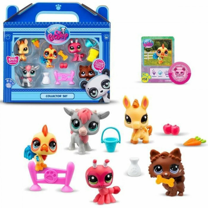 Figurines d'animaux Bandai Littlest Pet Shop Plastique