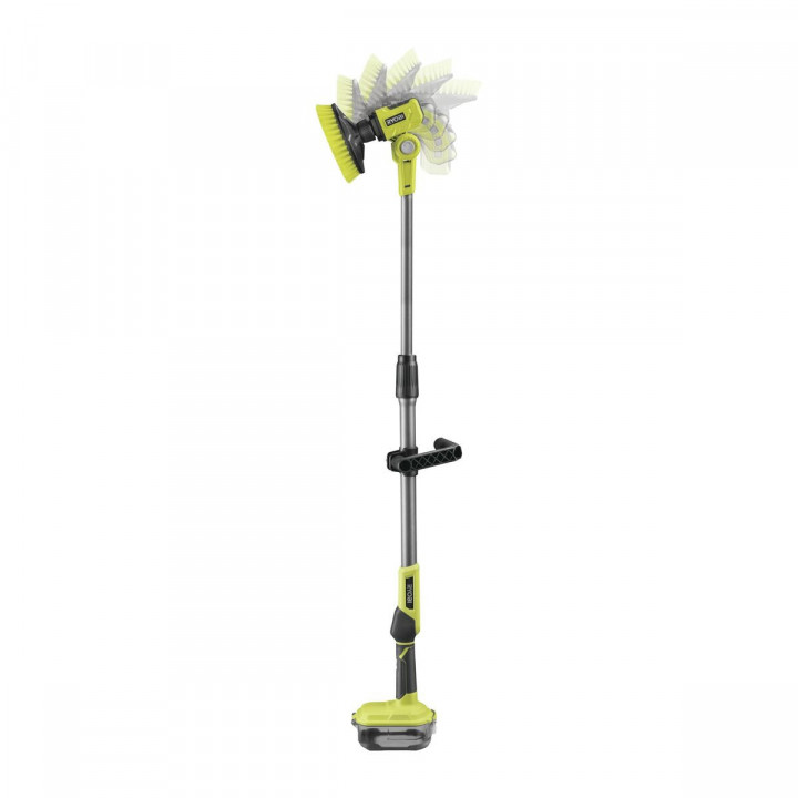 Cleaning brush Ryobi Green 18 V