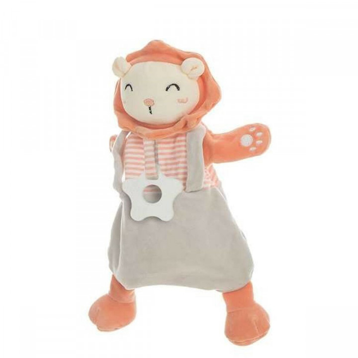 Marionnette en peluche Litière Hochet Lion 35 cm