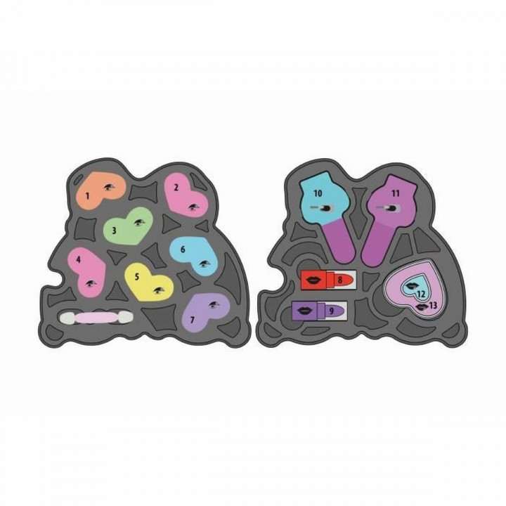 Kinder Make-up Set Clementoni Crazy Chic Beauty Lovely Make up Multicolour