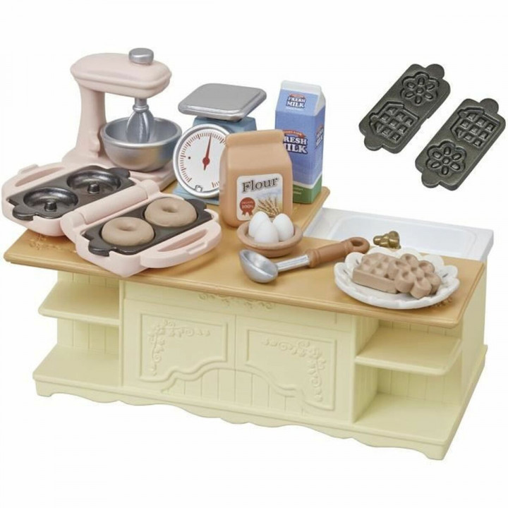 Personaggi d'Azione Sylvanian Families 5442  SYLVANIAN FAMILIES Kitchen land