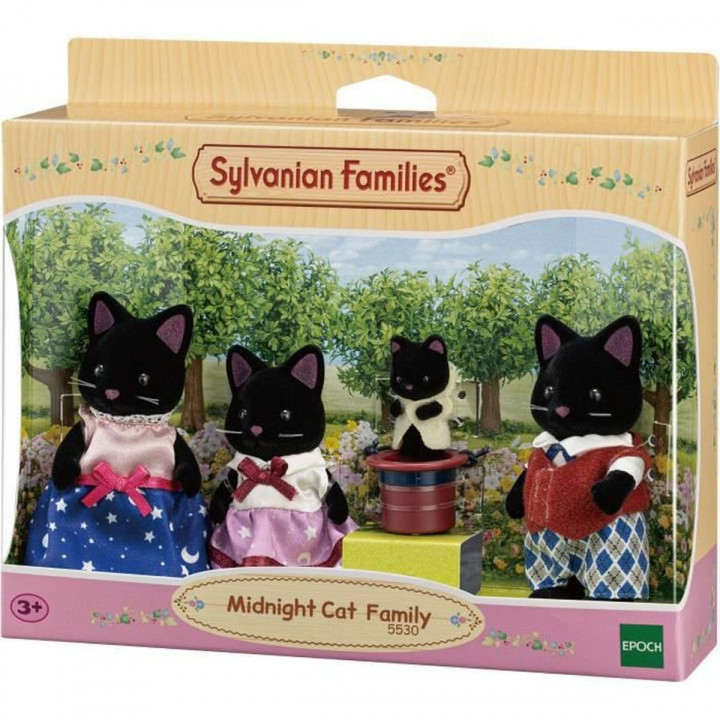 Personaggi d'Azione Sylvanian Families 5530 SYLVANIAN FAMILIES The Magician Cat Family For Children