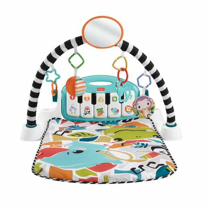 Tappeto da gioco Fisher-Price Kick and Play Plastica Sonaglio Pianoforte ES