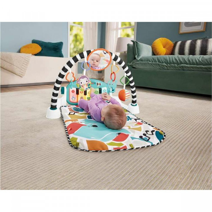 Tappeto da gioco Fisher-Price Kick and Play Plastica Sonaglio Pianoforte ES