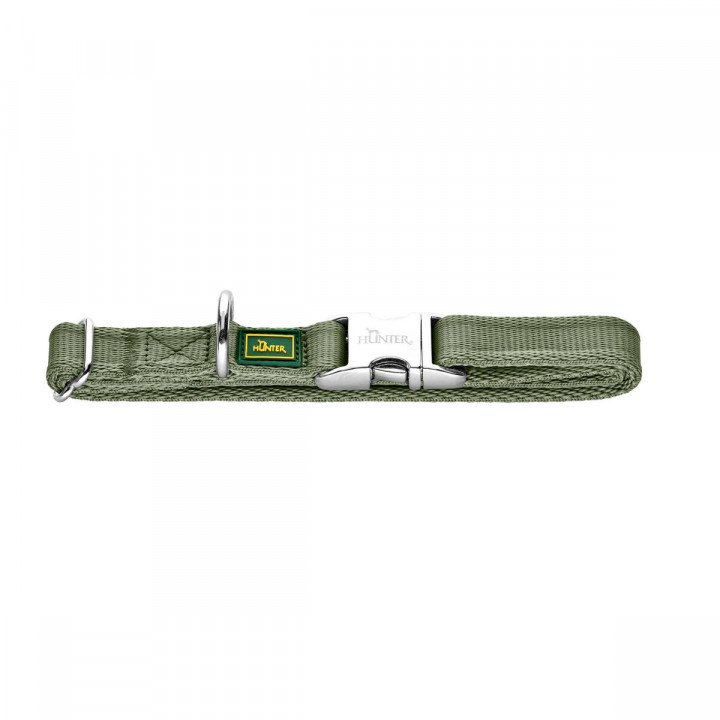 Hundehalsband Hunter Inari grün M 30-45 cm