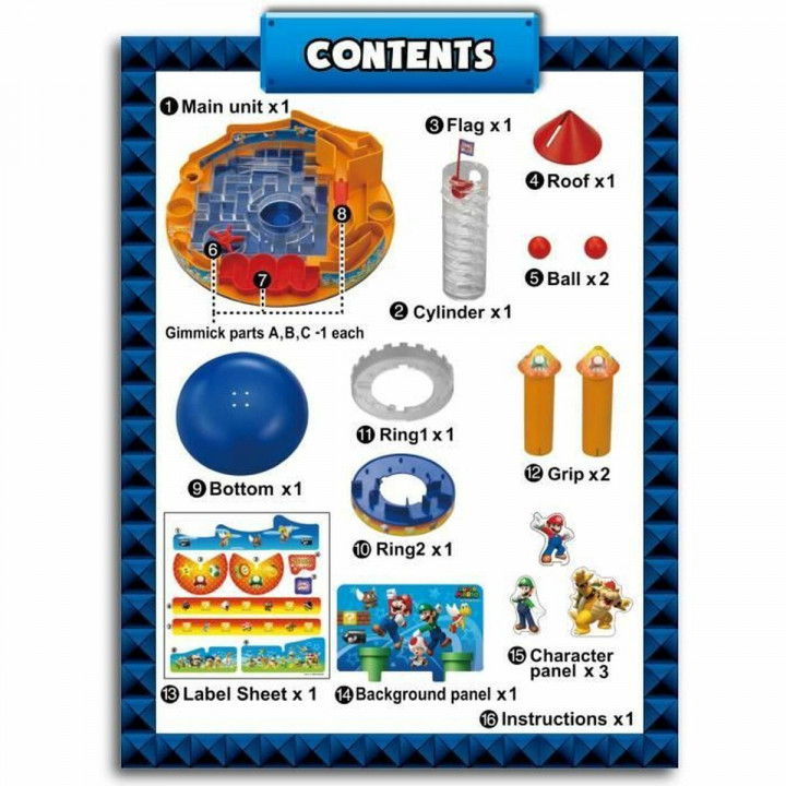 Gioco da Tavolo EPOCH D'ENFANCE Super Mario Casteland