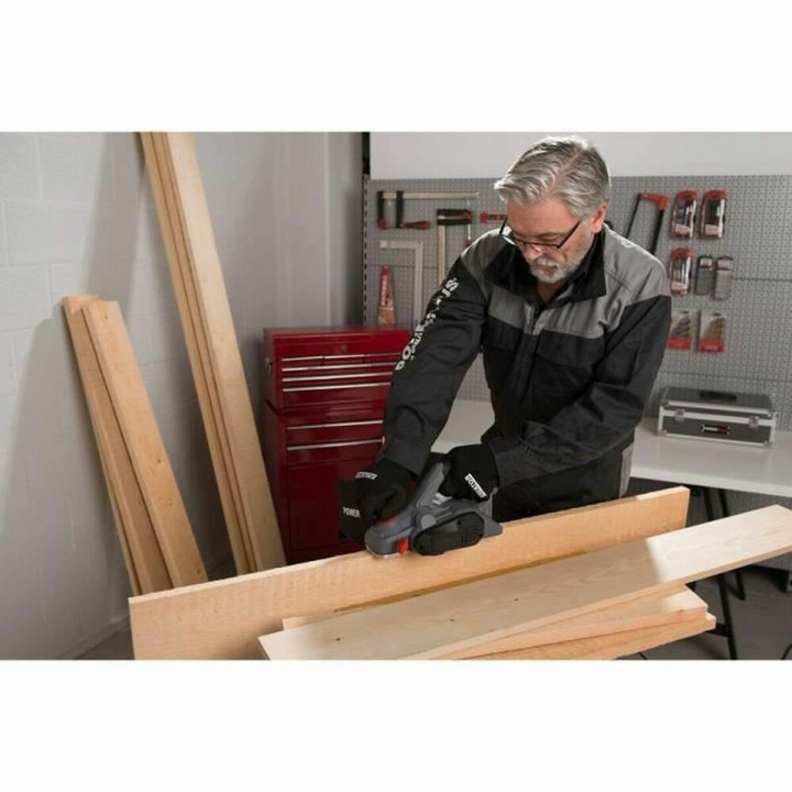 Elektrische schaafmachine Powerplus 900 W 240 V 18 x 18 x 36 cm 4000 RPM