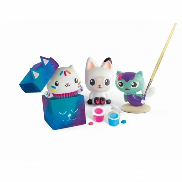 Modelliermasse Clementoni Gabby´s Dollhouse Chalk Creation Rosa