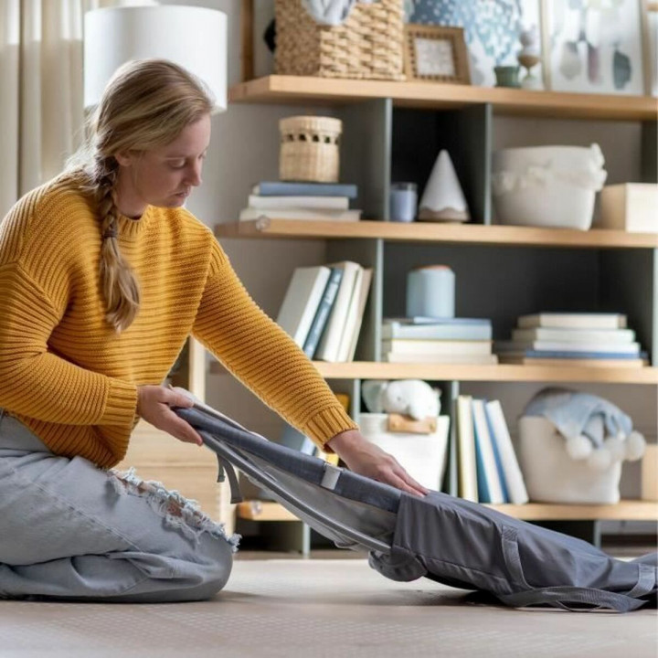 Hamaca para Bebé Ingenuity Happy Belly Gris