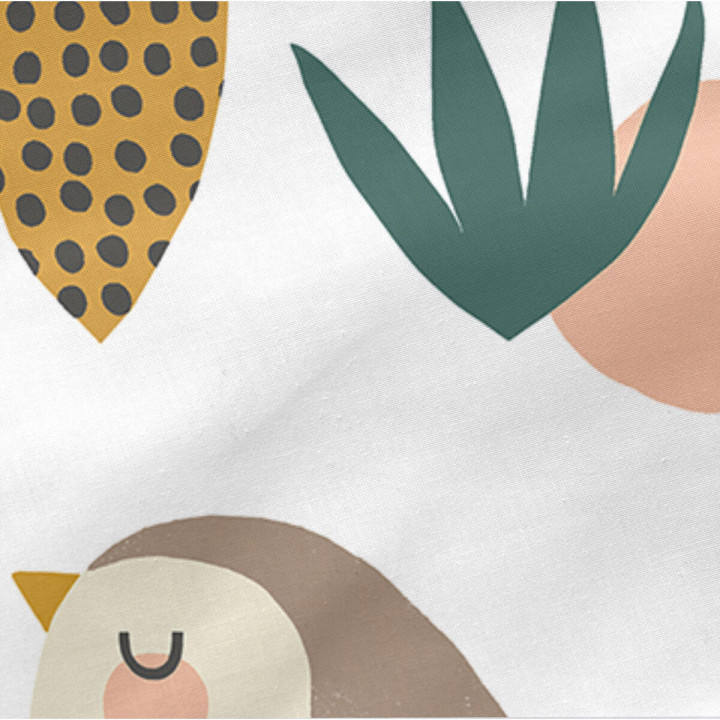 Bettbezug mit Füllung HappyFriday Moshi Moshi Harvestwood Bunt 42 x 20 x 50 cm