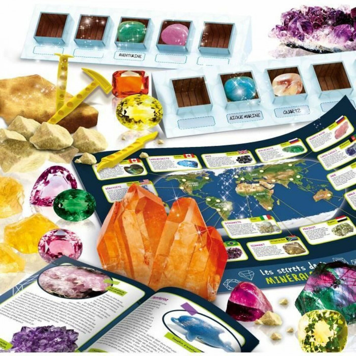 Gioco di Scienza Lisciani Giochi Mineralogy kit (FR)