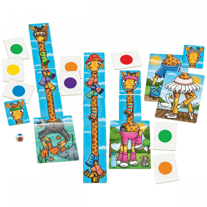 Educatief Spel Orchard Giraffes in scarves (FR)