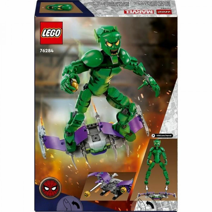 Set di Costruzioni Lego 76284 Green Goblin Multicolore 471 Pezzi