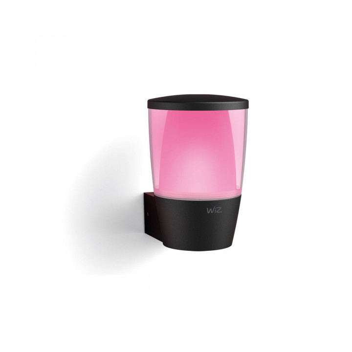 Aplique de Pared Wiz Negro Metal Plástico 950 Lm