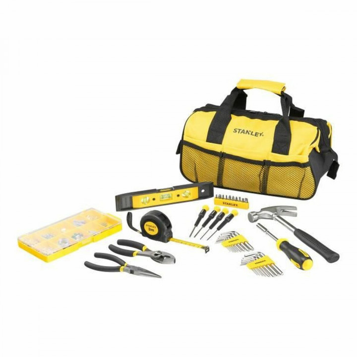 Sac à outils Stanley STMT0-74101 Jaune Noir Métal 33 x 20 x 18 cm 38 Pièces