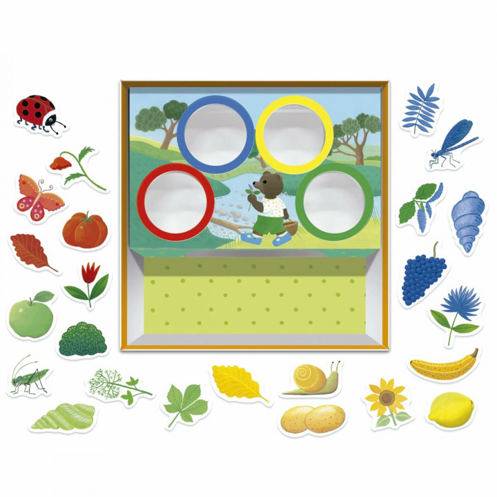 Juego Educativo Educa J´apprends les couleurs (FR)