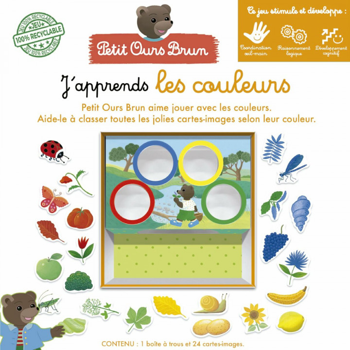 Lernspiel Educa J´apprends les couleurs (FR)