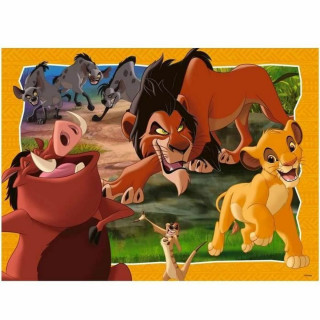 Puzzel Ravensburger lion king 200 Onderdelen (1 Stuks)