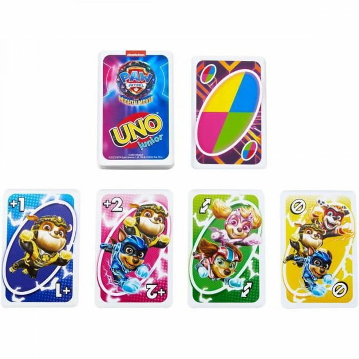Bordspel Mattel Uno Junior Paw Patrol 10 x 2 x 15 cm