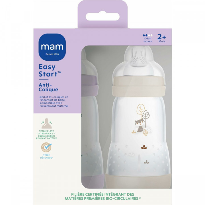 Baby's bottle MAM Woods