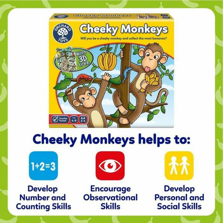 Juego de Mesa Orchard Cheecky Monkeys